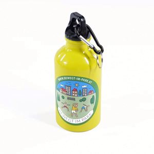 Bouteille d'eau de sport en aluminium personnalisée promotionnelle de 350 ml, sûre pour les enfants, bouteille d'eau de sport portable - Product Image 2