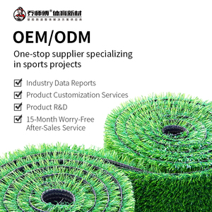 Césped Artificial Deportivo Resistente para Canchas <span class=keywords><strong>de</strong></span> Tenis, Gateball, Minifútbol y Rugby, Uso en Paisajismo, Suave, Impermeable y <span class=keywords><strong>de</strong></span> Alta Densidad - Product Image 2