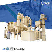 Broyeur Clirik HGM pour Carbonate de Calcium 325-2500 Mesh 0,5-15 T/h Ligne de Production de Remplissage de Revêtements