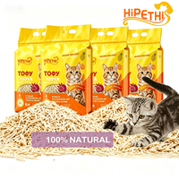 Litière pour chat au tofu originale, absorption des odeurs, jetable dans les toilettes, hautement absorbante pour les foyers multi-chats, en vrac, OEM