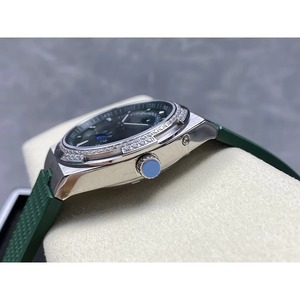 Reloj Mecánico Automático de Moda para Hombre, Marca Drioshipping, Correa de Cuero Genuino de Vaca, Analógico, con Correa de Goma/Silicona - Product Image 6