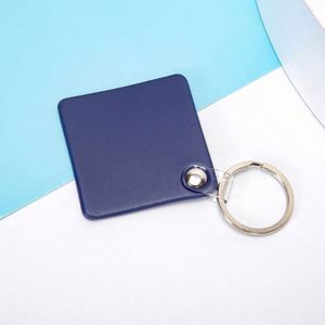 PU Leather Keychain Men Women Car Key <b>Ring</b> - Product Image 2