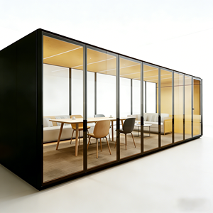 Producto de buena reputación Privacidad Oficina Pods para precio prefabricado Contenedor Casa Interior Reunión acústica Cabina insonorizada portátil - Product Image 3
