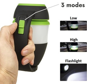 Bán buôn 3 trong 1 <span class=keywords><strong>Combo</strong></span> LED cắm trại ánh sáng <span class=keywords><strong>USB</strong></span> không thấm nước có thể gập lại cắm trại đèn lồng cho câu cá ngoài trời khẩn cấp - Product Image 3
