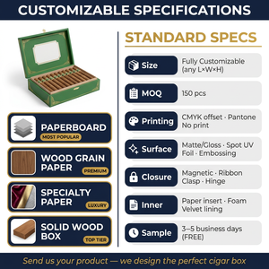 Caja <span class=keywords><strong>de</strong></span> Regalo para Cigarros <span class=keywords><strong>de</strong></span> Madera MDF con Logotipo Dorado Personalizado, Paquete <span class=keywords><strong>de</strong></span> 10 Unidades, Caja <span class=keywords><strong>de</strong></span> Cartón para Humidor - Product Image 3