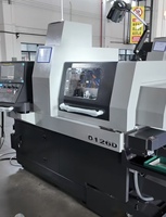 Tour CNC de type suisse à double broche 6 axes D126 pour l'usinage de petites pièces de précision