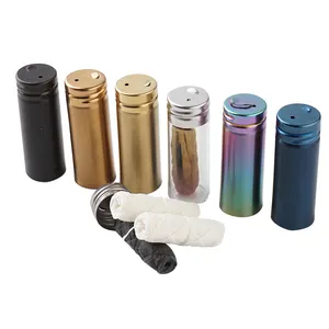 Personalización disponible hilo dental ecológico con 30m de longitud hilo de carbón de bambú en botella de vidrio - Product Image 4