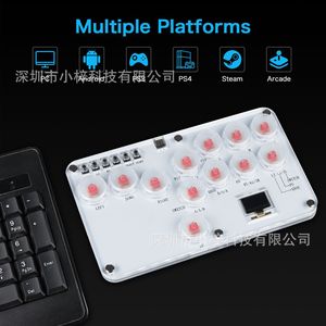 Hitbox Arcade Fighting Game Keyboard, PC/PS3/PS4/<b>Switch</b> Compatible, RGB Backlit with Multiple Lighting Effects L730 - Product Image 3