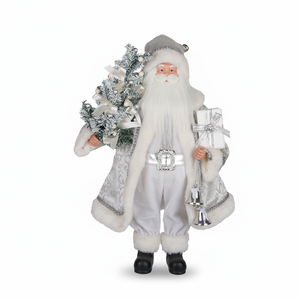 Achat en gros d'ornements <span class=keywords><strong>de</strong></span> Noël élégants en argent <span class=keywords><strong>pour</strong></span> l'intérieur, artisanat <span class=keywords><strong>de</strong></span> luxe, Père Noël Navidad - Product Image 3