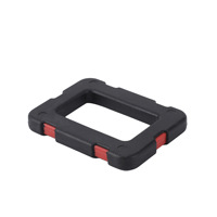 Dispositif de descente extra large et robuste DZ 45kn, mousqueton à verrouillage, accessoire de ceinture de sécurité pour l'escalade, verrouillage à vis, couleur dorée