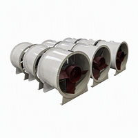 Ventilateur d'extraction de fumée et de gaz industriel haute température, ventilateur axial robuste à jet pour la ventilation d'urgence des tunnels profonds dans l'exploitation minière