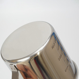 Taza Medidora de Acero Inoxidable 304 Lijian, 300 ml, Graduada, Resistente al Calor, para Café Latte Art - Product Image 3