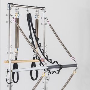 <span class=keywords><strong>Machine</strong></span> de <span class=keywords><strong>Pilates</strong></span> <span class=keywords><strong>Reformer</strong></span> en alliage d'aluminium durable avec demi-tour - Équipement de <span class=keywords><strong>Pilates</strong></span> professionnel de haute qualité - Product Image 2