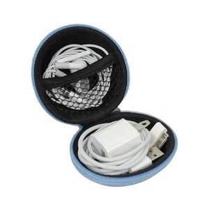 Estuche de Almacenamiento para Auriculares Pequeño e Impermeable de PU y Eva en Oferta - Product Image 1