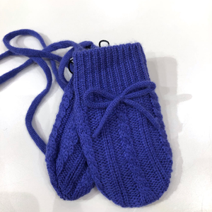 Mitaines en cachemire, <span class=keywords><strong>tricot</strong></span>ées, pour bébés filles et garçons, 100% pur, tendance - Product Image 4