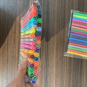 Promotional Plastic Fiber Pens Assorted 36 Colors Water Color Pen <strong>Set</strong> Premium Fiber Tip Pen <strong>Writing</strong> Coloring Drawing <strong>Lettering</strong> - Product Image 3