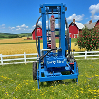 Plateforme de forage de puits d'eau diesel : performance fiable, entretien facile pour le forage agricole et de puits d'eau