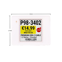 LEEKA ESL Label Rak Elektronik Layar E-Ink BWRY 1,5 Inci Nirkabel 2.4G Murah dan Stabil dengan Sertifikasi CE