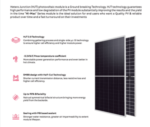 SUNPLUS household high-efficiency725~750W bifacial <b>solar</b> <b>panels</b> with multiple international authoritative certifications - Product Image 3