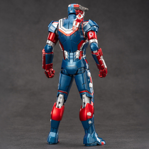 Zd Toys Iron Man Original Genuino <span class=keywords><strong>Marvel</strong></span> Edición 10.º Aniversario - War Machine Patriot 1.0 Figuras <span class=keywords><strong>de</strong></span> Acción 1/10 18cm 7in - Product Image 4