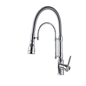 Pinze in ottone pieno per la depurazione delle acque <span class=keywords><strong>rubinetto</strong></span> a molla a molla rubinetti da cucina rubinetti per lavabo a freddo e caldo cucina - Product Image 4
