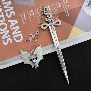 Marque-page en métal personnalisé en <span class=keywords><strong>laiton</strong></span> <span class=keywords><strong>doré</strong></span> avec logo en émail doux et mignon, marque-page en métal personnalisé, marque-pages personnalisés pour livres - Product Image 2