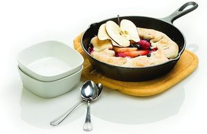 Geling nhà máy Trung Quốc bán hàng trực tiếp cuộc sống Nụ cười gang <span class=keywords><strong>Cookware</strong></span> sets bán buôn đen cắm trại Đồ dùng nấu ăn Chảo <span class=keywords><strong>Set</strong></span> - Product Image 4