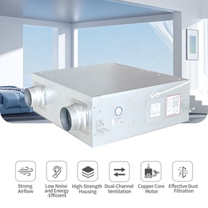 Circulador eléctrico de ventilación de sistema de aire fresco con filtro HEPA para hotel doméstico y garaje con <span class=keywords><strong>enchufes</strong></span> de la UE, EE. UU. Y el Reino Unido - Product Image 6