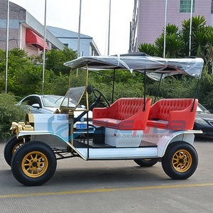 Voiture de golf électrique classique vintage 5 places en vente - Product Image 1
