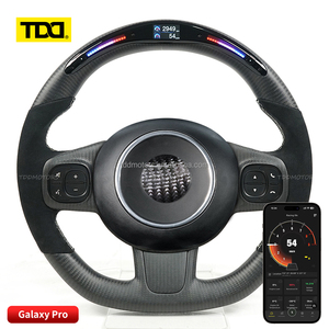 Volant en fibre de carbone LED personnalisé TDD pour Fiat Abarth 595 595C 695 695C 500 500C - Product Image 2