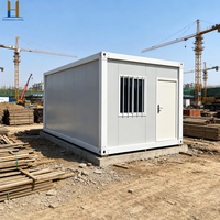 Maison modulaire en conteneur de 20 pieds, dortoir préfabriqué, logement temporaire pour les travailleurs du chantier, hébergement temporaire