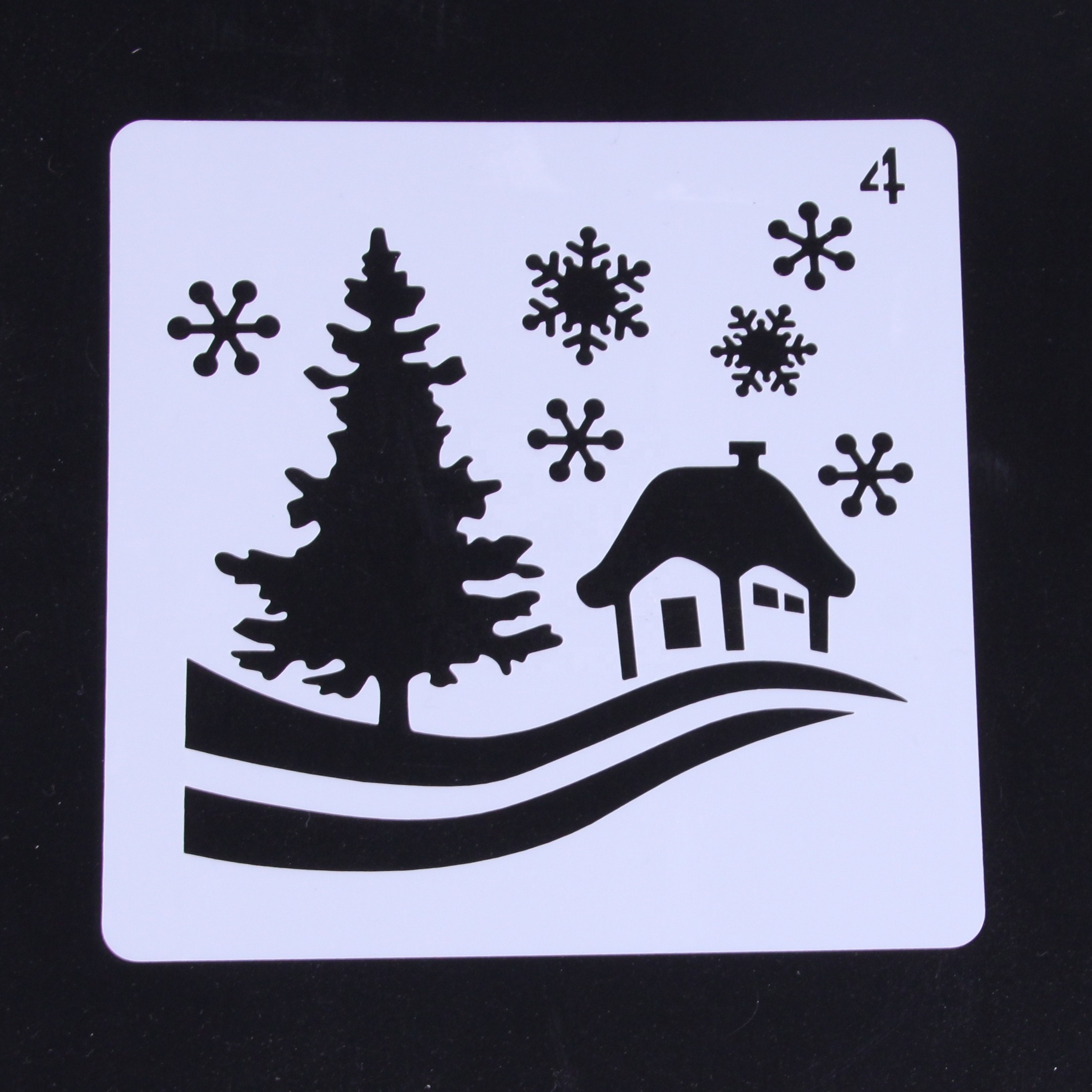 Трафареты для рисования на стену, безопасные трафареты для рисования животных и рисования, для детей