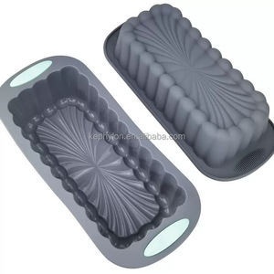 Petite <span class=keywords><strong>Moule</strong></span> à Gâteau en Silicone Antiadhésive Écologique Résistante à la Chaleur, Facile à Utiliser, <span class=keywords><strong>Moule</strong></span> à Pain Rainuré, Style Populaire - Product Image 6