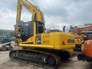 Excavatrice Komatsu PC240LC de 25 tonnes avec moteur Cummins, vannes hydrauliques ENERPAC, accessoire de pelle de terrassement - Product Image 3