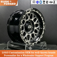 Jantes forgées GUDE 18X12 Beadlock 5x112 5X120 5X114.3 pour voitures de course Drag Racing, compatibles avec BMW, GTR, Supra, F150, SRT, Corvette
