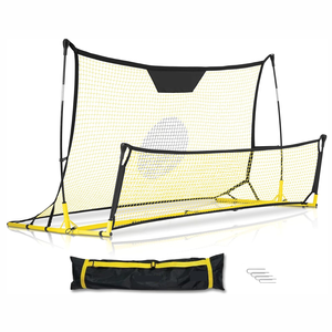Red de Rebote para Fútbol Resistente a la Intemperie, Doble Capa, Plegable, Portátil, Equipo de Entrenamiento de Fútbol para Pases y Tiros en Solitario - Product Image 2