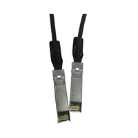 Kabel Optik Aktif Kustom QSFP-40G 100G 200G 1m OM3 AOC QSFP+ QSFP28 QSFP56 QSFP-DD dengan Selubung PVC untuk Industri Medis