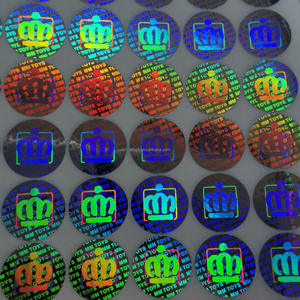 Etiqueta Holográfica 3D de Alta Calidad con Ícono y Firma Láser para Empaquetado, Adhesivo Holográfico 20 del Reino Unido para Fiestas y Novedades Personalizables - Product Image 5