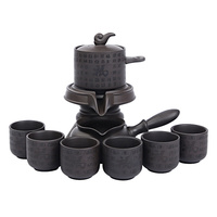 Service à thé chinois Kung Fu en argile violette Zisha avec théière, tasses, pichet, support à outils, en céramique traditionnelle, cadeau pour la maison