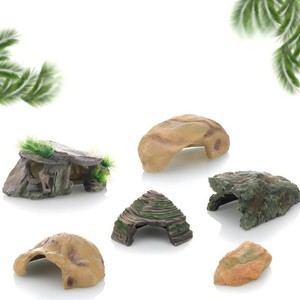Décoration de Aquarium PKY : Plantes Aquatiques Simulées Durables et Écologiques, Série Grottes et Arbres d'Évasion, Paysage Microscopique – Meilleures Ventes - Product Image 6