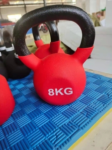 Juego <span class=keywords><strong>de</strong></span> Pesas Rusas <span class=keywords><strong>de</strong></span> Hierro Fundido con Recubrimiento <span class=keywords><strong>de</strong></span> Competición para <span class=keywords><strong>Gimnasio</strong></span>, <span class=keywords><strong>Material</strong></span> <span class=keywords><strong>de</strong></span> Acero con Recubrimiento en Polvo - Product Image 6
