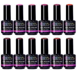 Gel de Uñas UV LED Exclusivo Transfronterizo, Sin Necesidad de Lavar, 12 Colores, 15ml, Venta al por Mayor - Product Image 5