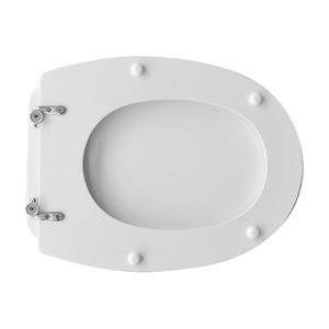 Asiento de Inodoro Bidé Electrónico Moderno Azzurra Vaso Novecento, Diseño Cuadrado Alargado en Forma de V, Plástico PP Urea-Uf para Baño - Product Image 3