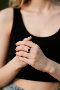 Anneau intelligent avec rappel par vibration, capteur tactile, suivi de la santé, moniteur d'activité, mesure de l'oxygène sanguin, fréquence cardiaque, suivi des pas et du sommeil - Product Image 4