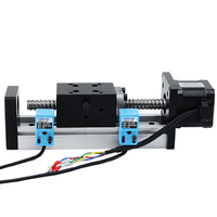 Module linéaire à vis à billes de précision CNC Hpv15 avec moteur pas à pas, vis à billes, actionneur linéaire, guide linéaire industriel