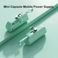 Offre spéciale Capsule promotionnelle Multi Powerbank à usage unique Mini Power Bank jetable pour Iphone 14 Alimentation USB
