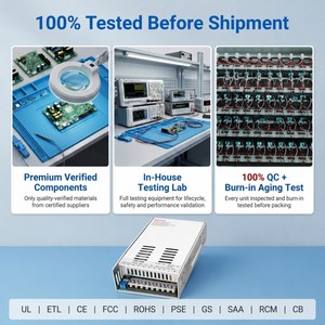 Alimentation électrique réglable 500W 12V 24V 36V 48V 60V 72V 80V 110V 220V 2A 4A 6A 8A <span class=keywords><strong>10A</strong></span> 20A 40A 500W Alimentation à découpage AC/DC - Product Image 5