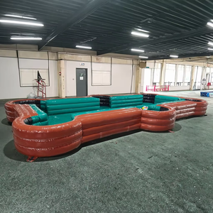 Precio de fábrica inflable fútbol Snooker Ball Pool inflable Billar Deportes juego inflable mesa de billar humano para la venta - Product Image 1
