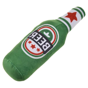 Juguetes de Peluche para Perros con Diseño de Botellas de Cerveza, Juguetes Chirriantes para Mascotas, Venta al Por Mayor - Product Image 2