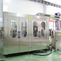 Vente directe usine – Machine de remplissage d'eau minérale 3-en-1 automatique (rincage, remplissage, bouchage) – Certifiée CE ISO – Offre Spéciale
